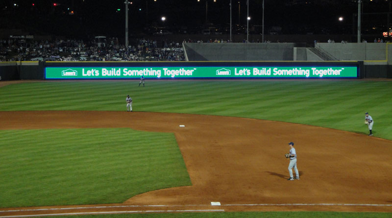Fence Display Installation Photo