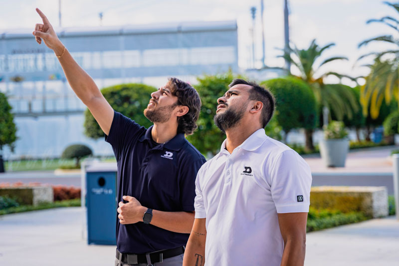 field service worker adjusting electrical wiring