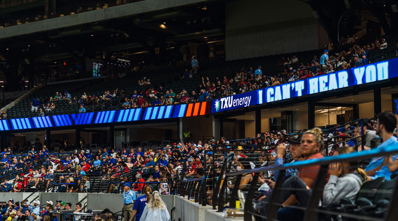 Ribbon Display Installation Photo