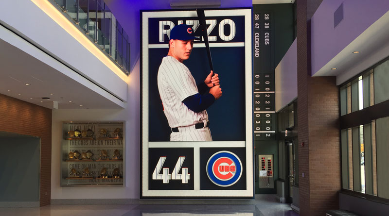 Lobby Display Installation Photo