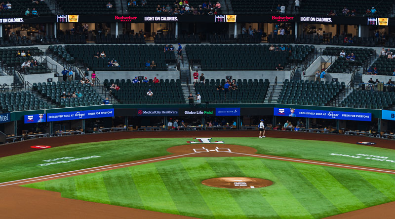 Backstop Display Installation Photo