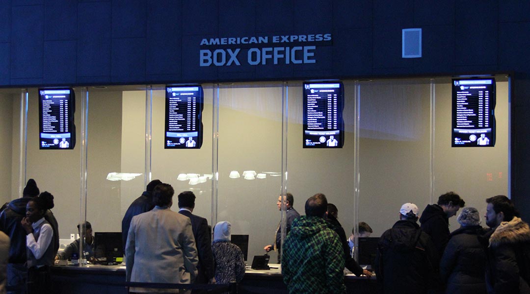 Ticket Window Installation Photo